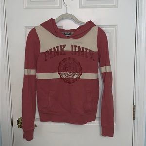 PINK University hooded sweatshirt
